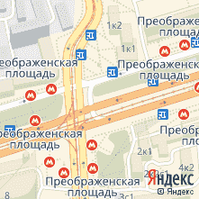 Карта москвы метро преображенское